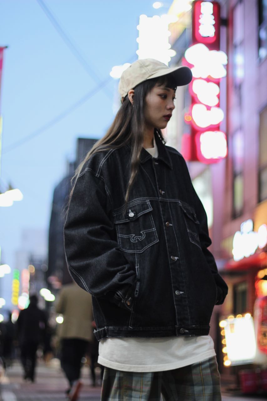 Wu wear denim online jacket